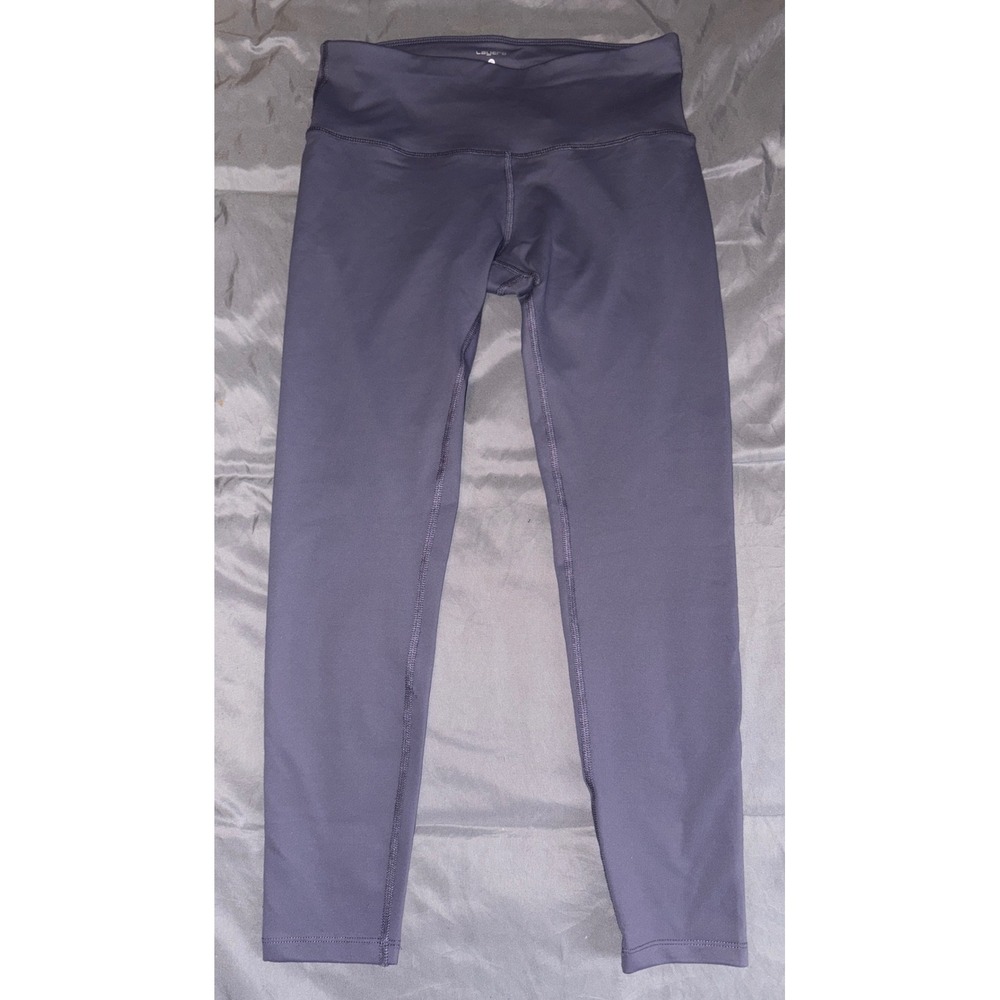 Layer8 Women's Lavender Ankle Crop Activewear Yoga Leggings,‎ Small